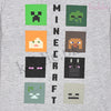 Minecraft Grey Jersey Shirt
