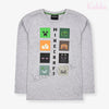 Minecraft Grey Jersey Shirt
