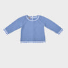 Laormiga Sky Blue Knitted Sweater