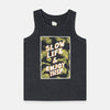 TX Enjoy Trip Blue Sleeveless Sandoz 3667
