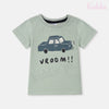 Cut Labelled Pistachio Green Shirt 3983
