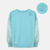 TRN Net Sleeves Sea Green Sweatshirt 5817