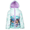 LOL Girls Green Hoodie Puffer Jacket 12726