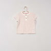 ECO Front Button Lining Mini Dude Shirt 7142