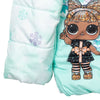 LOL Girls Green Hoodie Puffer Jacket 12726
